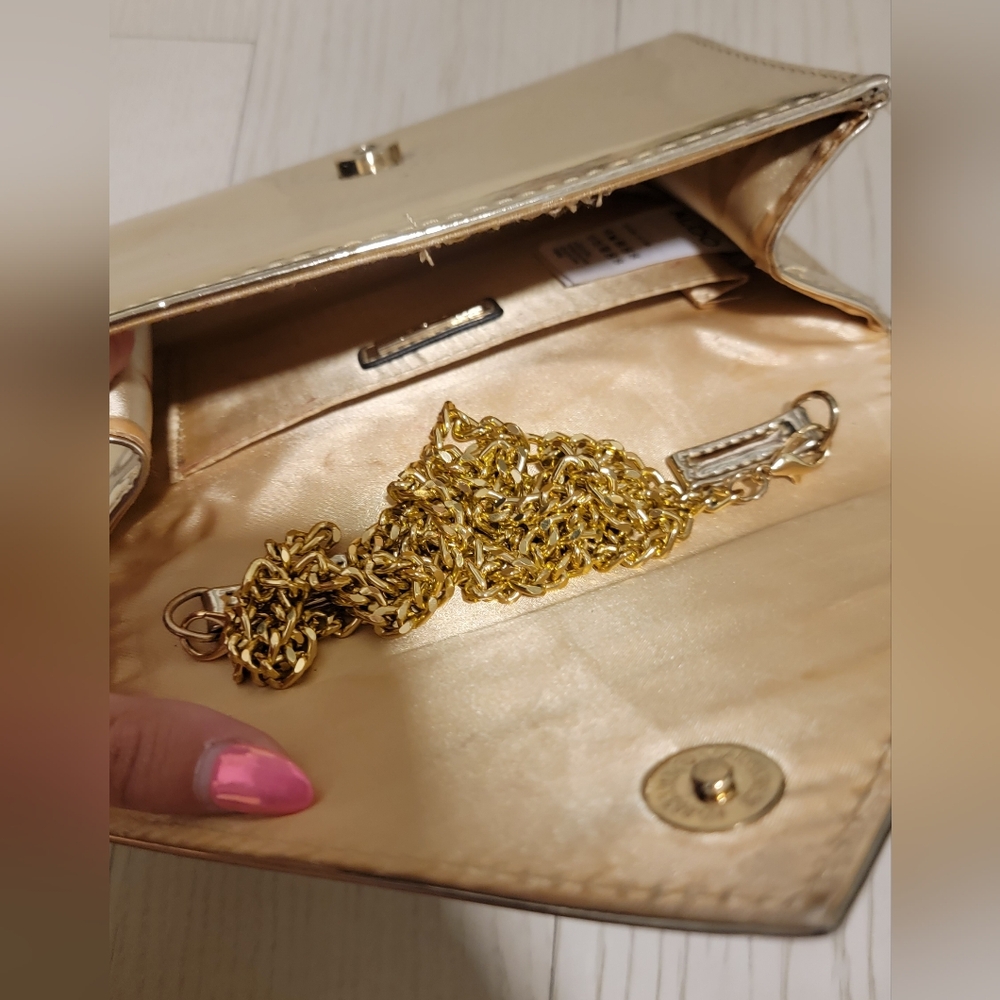 Aldo Gold Convertible Purse